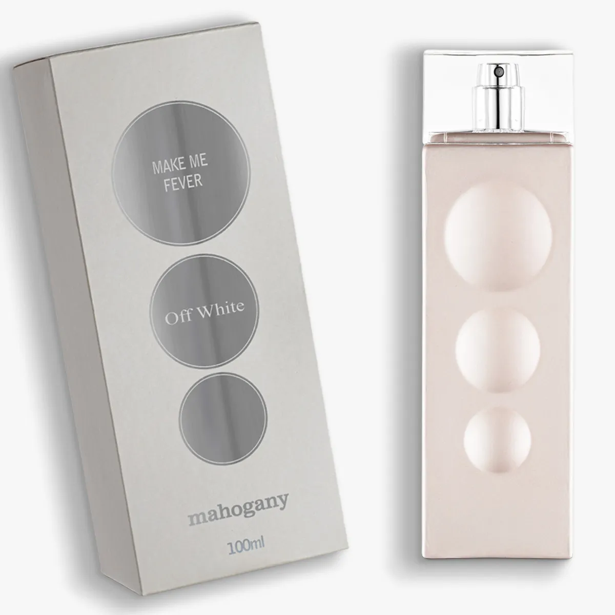FRAGRÂNCIA DESODORANTE CORPORAL MAKE ME FEVER OFF-WHITE 100ML