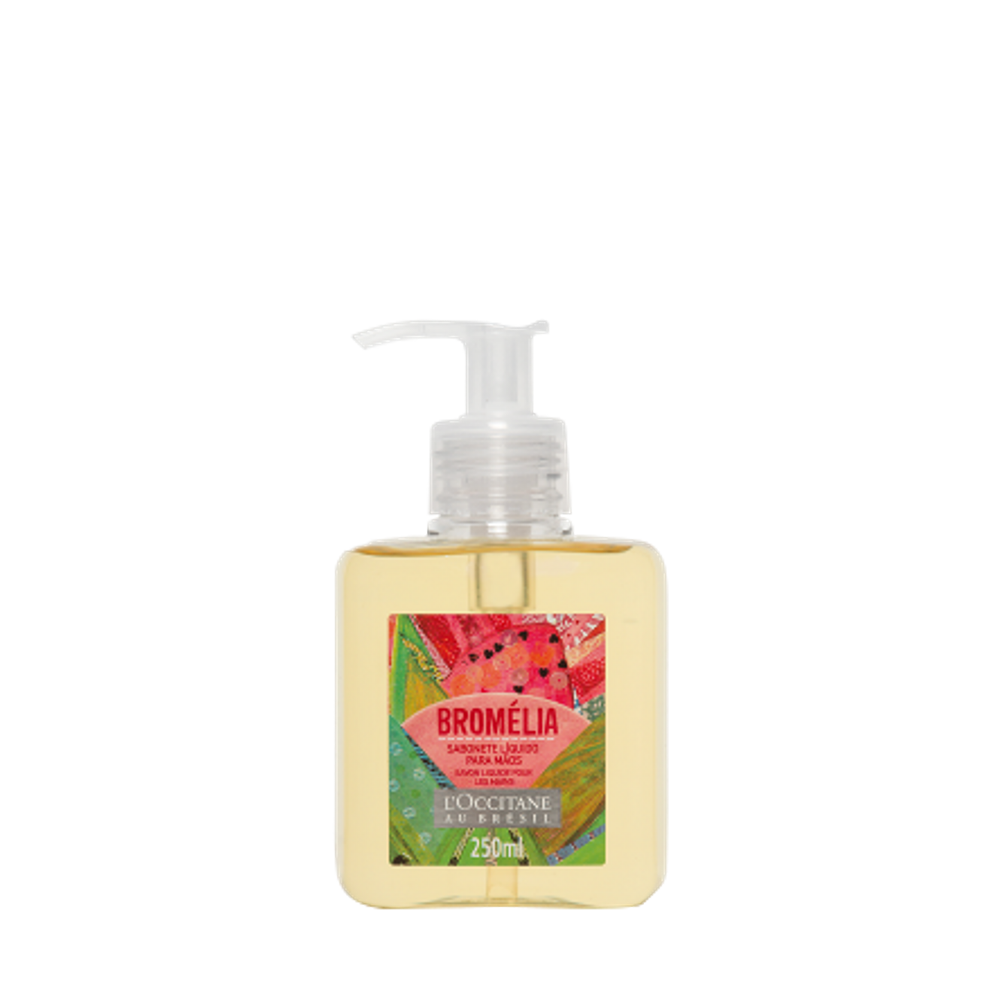 SABONETE LÍQUIDO PARA MÃOS BROMÉLIA 250ML