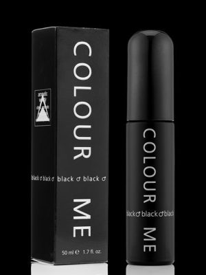COLOUR ME BLACK EAU DE PARFUM MASCULINO 50ML