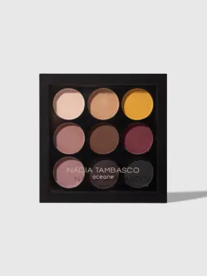 PALETA DE SOMBRAS NÁDIA TAMBASCO BY OCÉANE - TO GO MATTE 7,2G