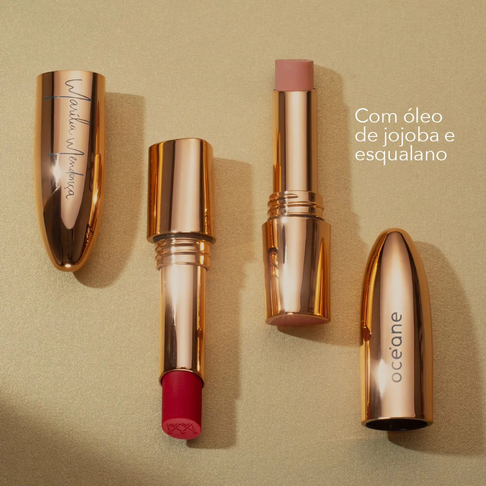 BATOM VERMELHO MARILIA MENDONÇA BY OCEANE-VELVET LIPSTICK RED STAR 3,2G - Imagem 5