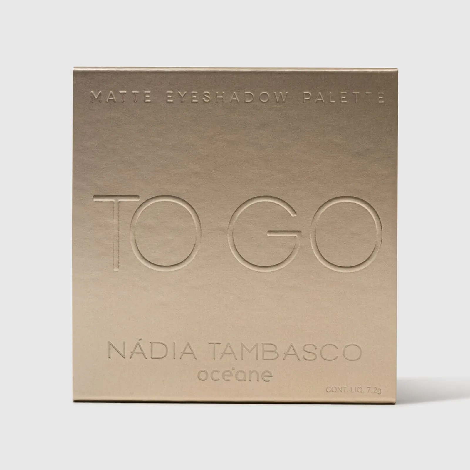 PALETA DE SOMBRAS NÁDIA TAMBASCO BY OCÉANE - TO GO MATTE 7,2G - Imagem 2