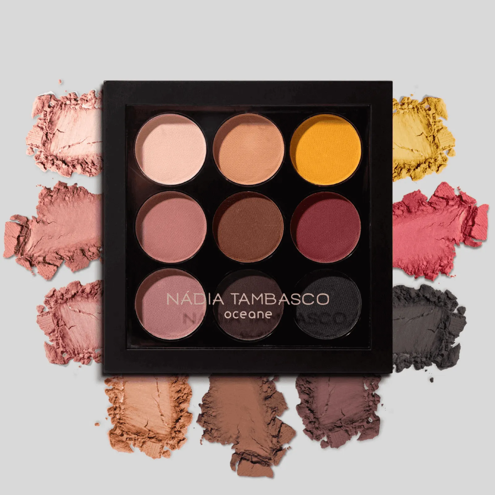 PALETA DE SOMBRAS NÁDIA TAMBASCO BY OCÉANE - TO GO MATTE 7,2G - Imagem 3