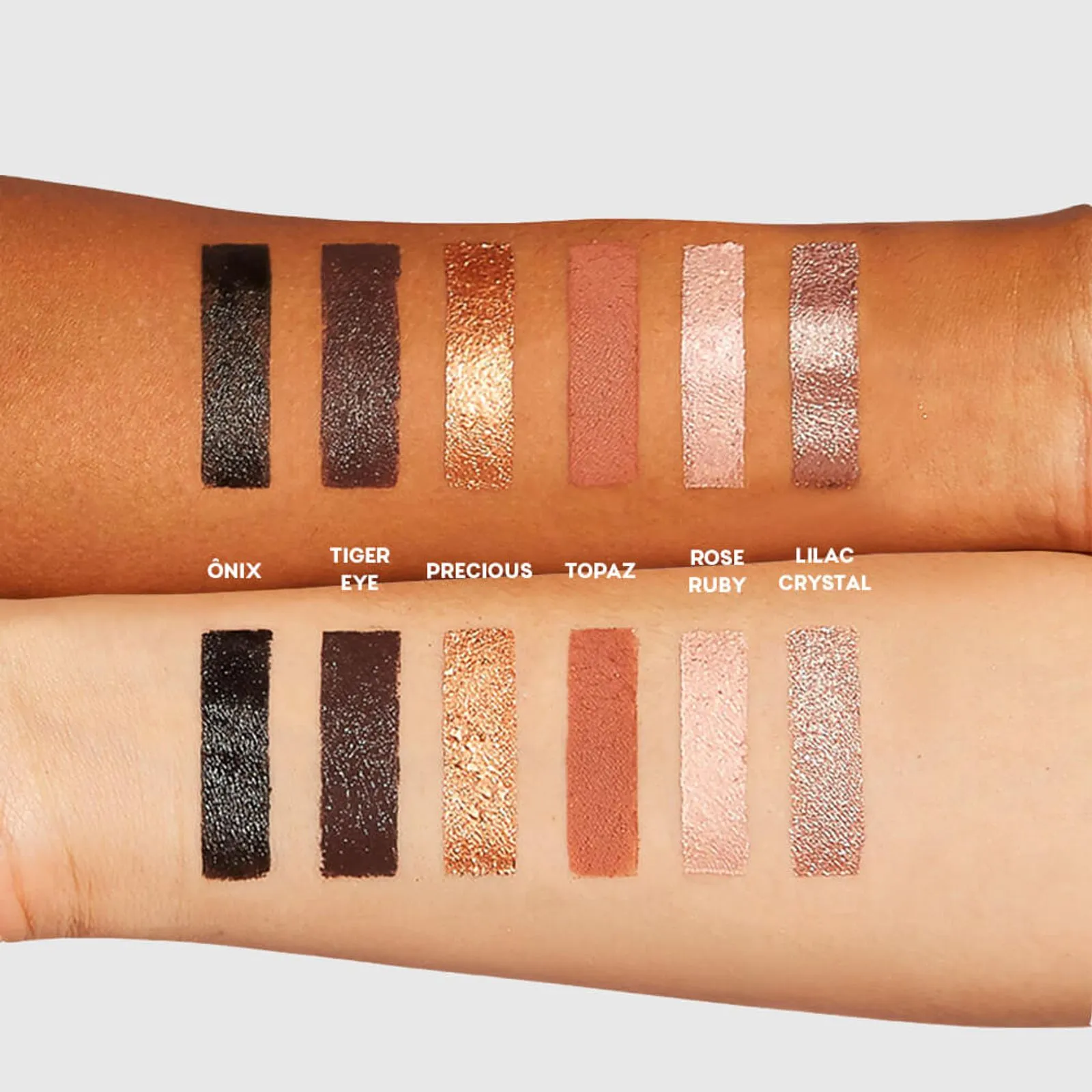 PALETA DE SOMBRAS - GLAM TO GO PALETTE NADIA TAMBASCO BY OCEANE 9,5G - Imagem 4