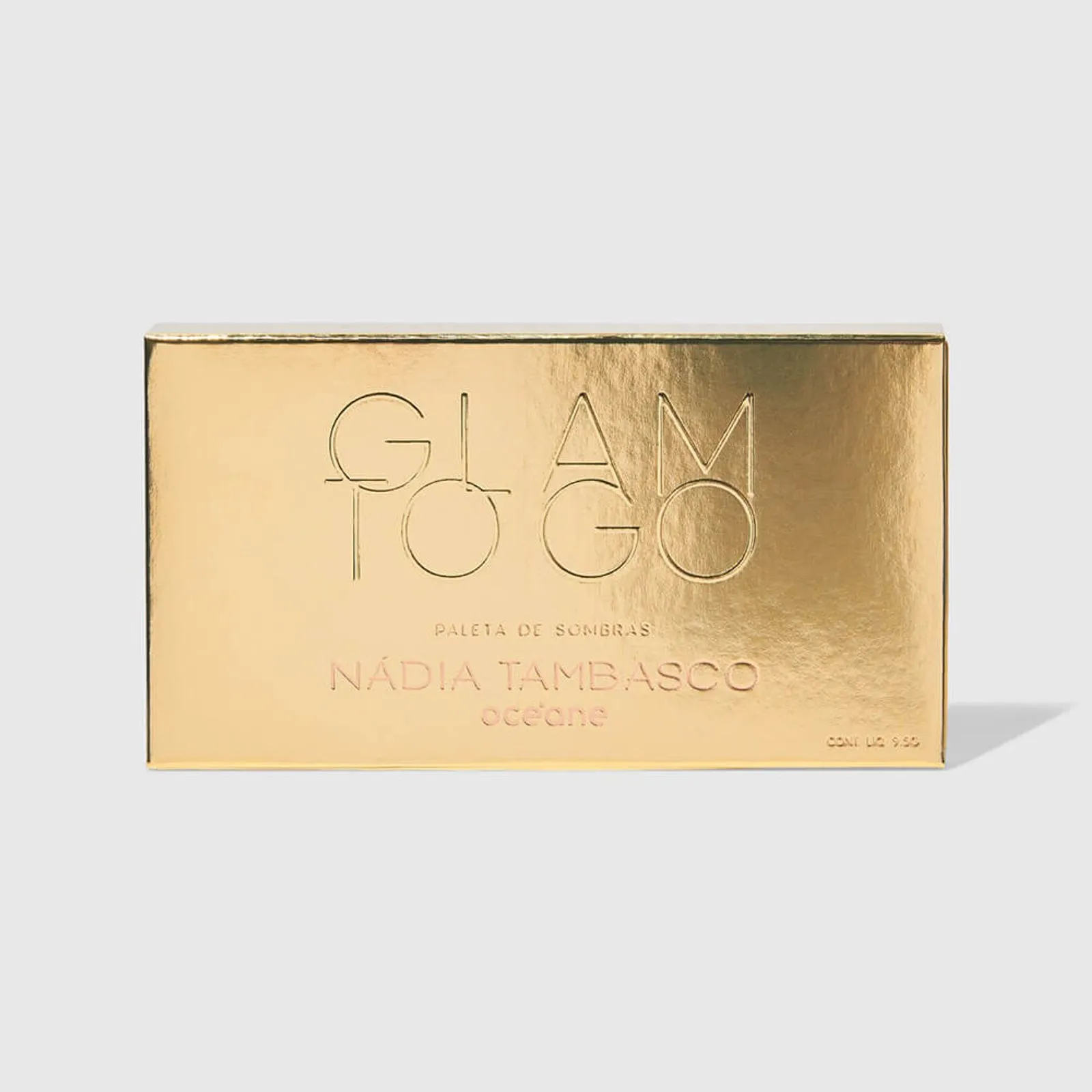 PALETA DE SOMBRAS - GLAM TO GO PALETTE NADIA TAMBASCO BY OCEANE 9,5G - Imagem 2