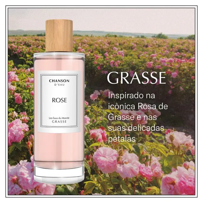PERFUME CHANSON D'EAU ROSE EAU DE TOILETTE FEMININO 100ML - Imagem 3