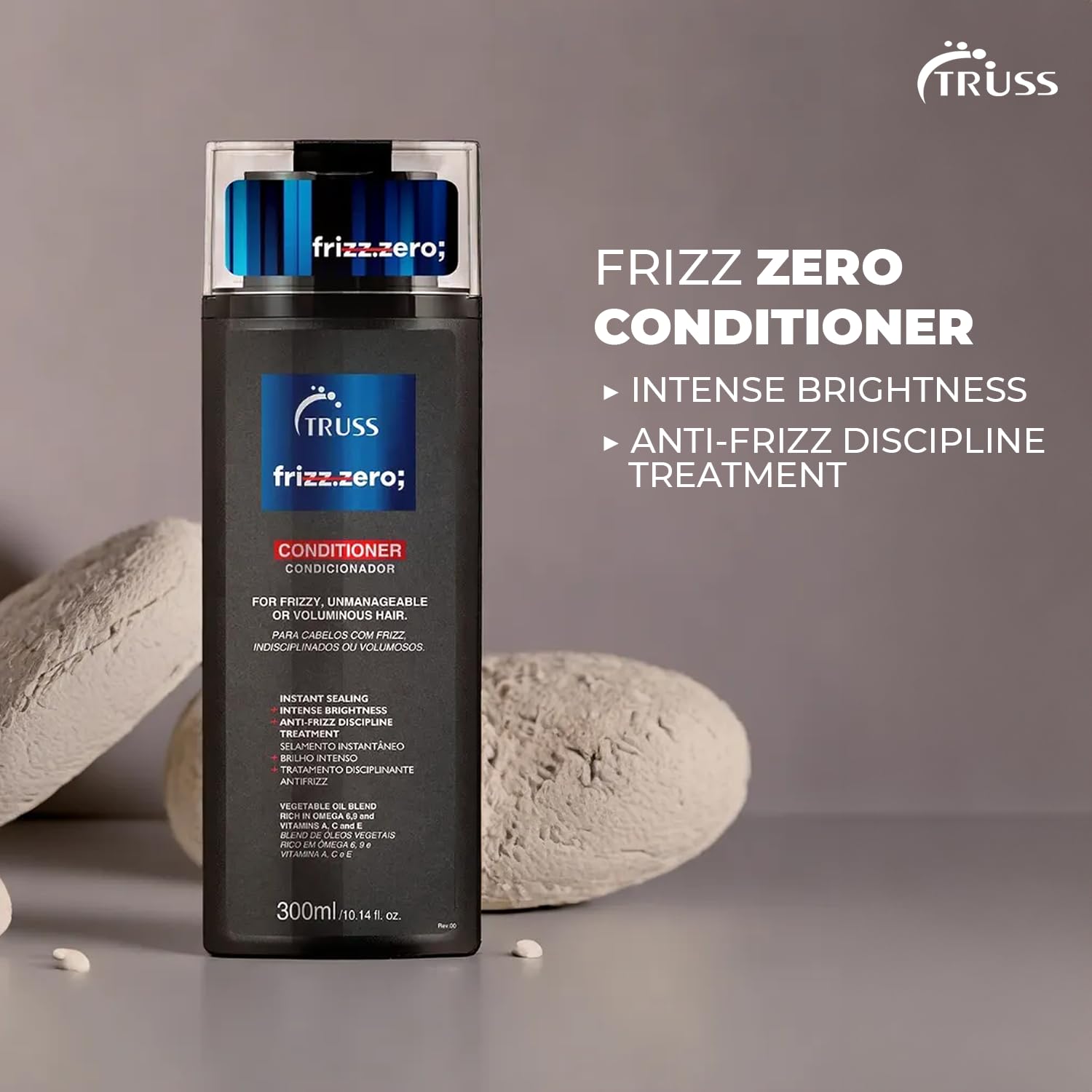 CONDICIONADOR FRIZZ ZERO 300ML - TRUSS - Imagem 2