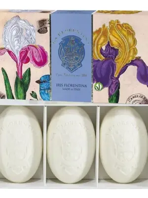 CAIXA C/3 SABONETES ÍRIS - LA FLORENTINA