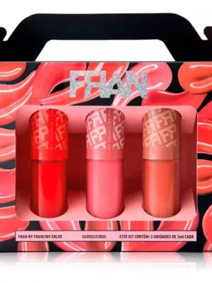 KIT FRAN BY FRANCINY EHLKE GLOSSLICIOUS (3 PRODUTOS)