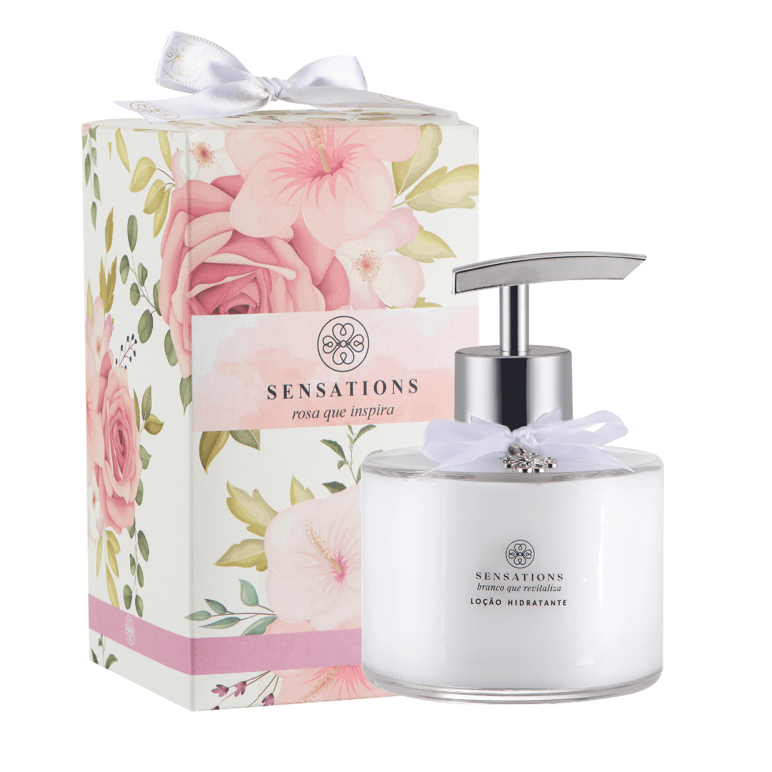LOÇÃO HIDRATANTE ROSA QUE INSPIRA FLORA VIE 240ML