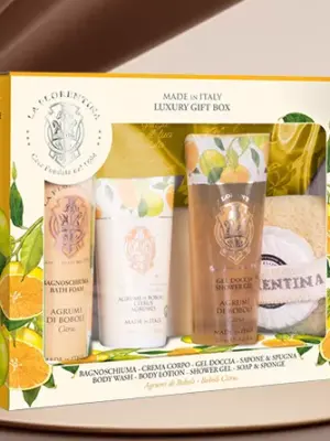 LA FLORENTINA KIT SPA  BOBOLI CITRUS