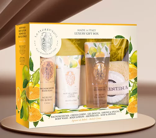 LA FLORENTINA KIT SPA BOBOLI CITRUS