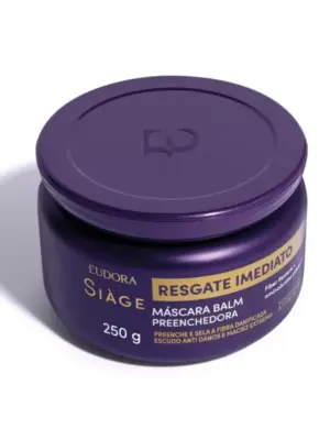 MÁSCARA BALM PREENCHEDORA SIÀGE RESGATE IMEDIATO 250G - EUDORA