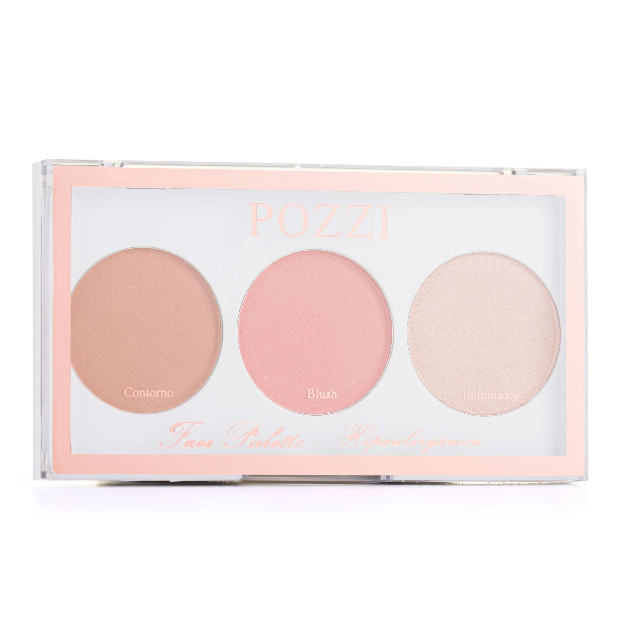 FACE PALETTE-TRIO CONTORNO, BLUSH, ILUMINADOR - Imagem 2