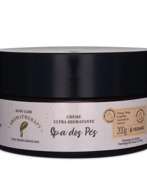 CREME ULTRA HIDRATANTE SPA DOS PÉS AROMATHERAPY VIA AROMA - 200G