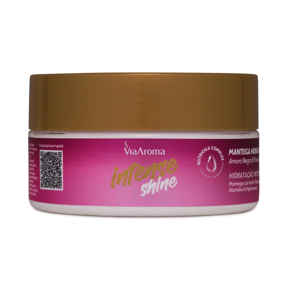 MANTEIGA HIDRATANTE DESODORANTE INTENSE SHINE VIA AROMA - 200G