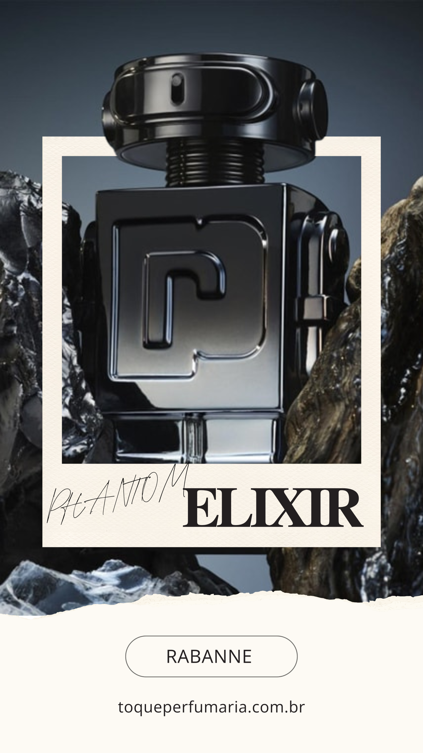 RABANNE PHANTOM ELIXIR - PERFUME MASCULINO 100ML - PACO RABANNE - Imagem 4