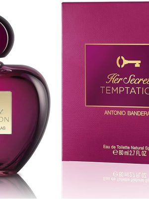 Conjunto Her Secret Temptation Banderas Feminino - Eau de Toilette 80ml + Desodorante Spray 150ml